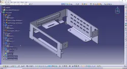 CATIA V5 - Sheetmetal Design Multi-Body Part