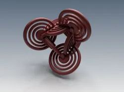 click fidget circles 3Dprint