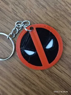Deadpool keychain