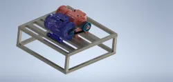 Drive system Using (Inventor) CAD software