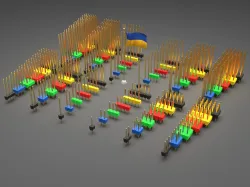 DS1021 colored Male Pin Header 100mil(2.54mm) collection