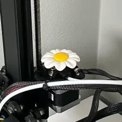 Ender 3 Extruder knob flower