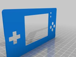 Game Boy Macro MK2 Faceplate (DS Lite) 4 buttons - NO LOGO