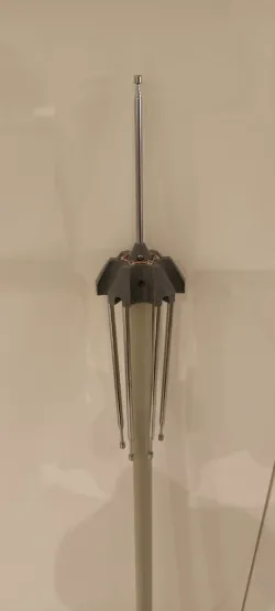 Ground plane foldable antenna 120-470 MHz 1/4 Wave