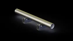 Hand bendable tube roller