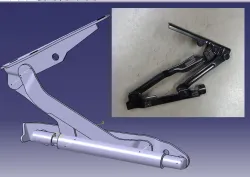 hood hinge (vaz2107)