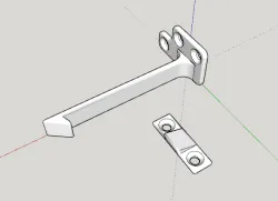 hook for child proving cabinets