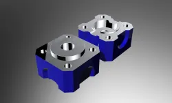 Interlocking block component