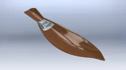 Mahogany spoon