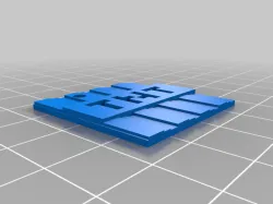 Minecraft TNT keychain