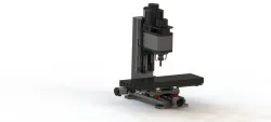 mini cnc mill with cutom bt30 spindle