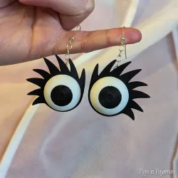 Muppet Eye Earrings