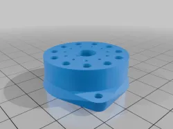 N1 nixie Tube socket and positioning bracket
