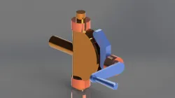 Oblique Crank - Rocker mechanism