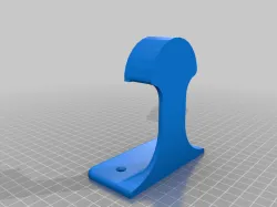 Paper Towel Holder with Holding Lip