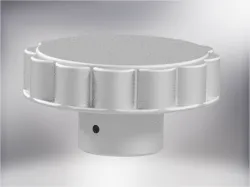 Perilla de aluminio tipo ciega