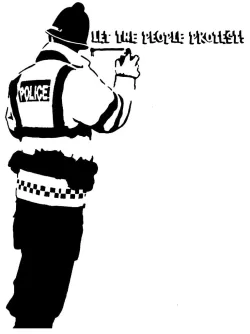 Police stencil 6