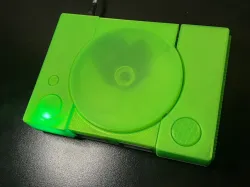 PS1 PlayStation 1 3D Printable SCPH-1001 Shell