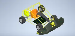 racing go kart frame