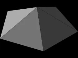 Regular Pentagonal Pyramid
