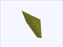Regular pentagonal pyramid