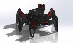 Robot spider hexapod