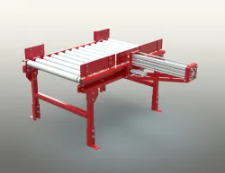 Roller Conveyor with Pneumo Push