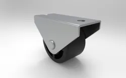 Roller wheel caster
