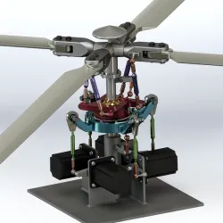 Rotor de Helicoptero - Helicopter