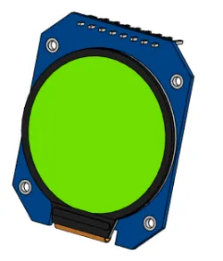 Round Display LCD 1.28 Inch GC9A01