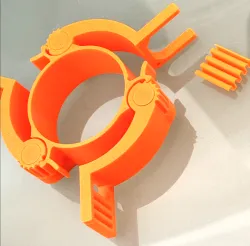 Sample spool holder, adjustable, BambuLab AMS compatible