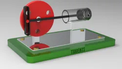 Scotch Yoke mechanism - Air compressor