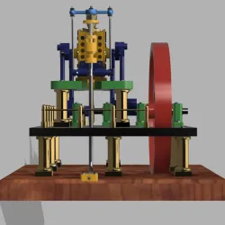 Simpson and Shipton Steam Engine
