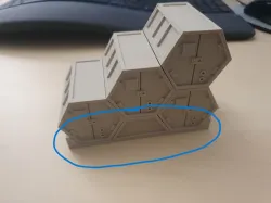 Small Shipping Container stack piece VERSION 2