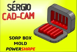 Soap Box Mold Sérgio CAD CAM