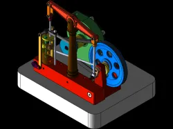 STEAM ENGINE ASSEMBLY