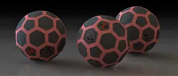 Street soccer ball