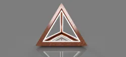 Tetrahedral Table Lamp