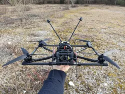 "The Goliath" - 10inch Tubular 3d-printable Long-Range frame