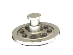 Trailer Kingpin 50mm Bolted.