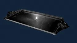 TURKISH COFFEE TRAY SILVER DEA