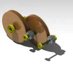 Two stage Gearbox