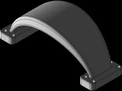 variable cross-section bracket