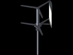 Vertical axis wind mill