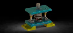 Washer stamping die