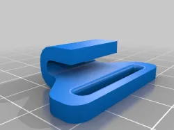 Webbing clip for Molle panel 