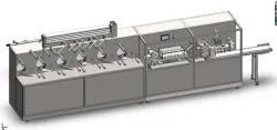 Wet wipes packing machine