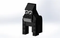 Лего. Горилла. / Lego. Gorilla.