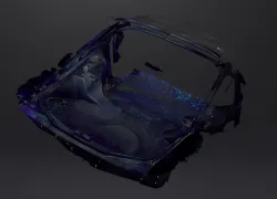 3000gt trunk 3d scan