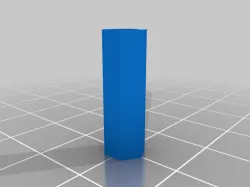6.25mm (1/4" HEX) male to 3.95mm female bit adapter